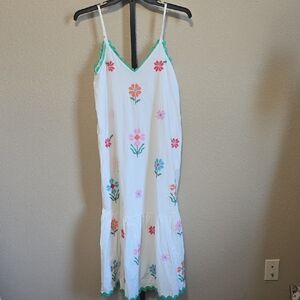 NWT J Marie The Eloise Ric Rac Midi Dress. Small